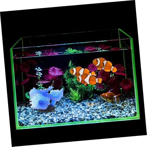 Miniatura 5 de Luxshiny Artificial hydroponic Plants Accessories Delicate Faux Plants sea Urchin Aquarium Decorations Decorate Aquarium Accessory Coral Doll Fish