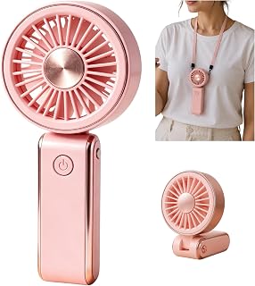 Coverzone Mini El Fanı | 3 Hız Modu, 90° Ayarlanab