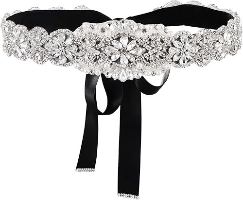 Cinturón de novia para mujer, cinturón de vestido de novia para novia con diamantes de imitación, cinturón de boda