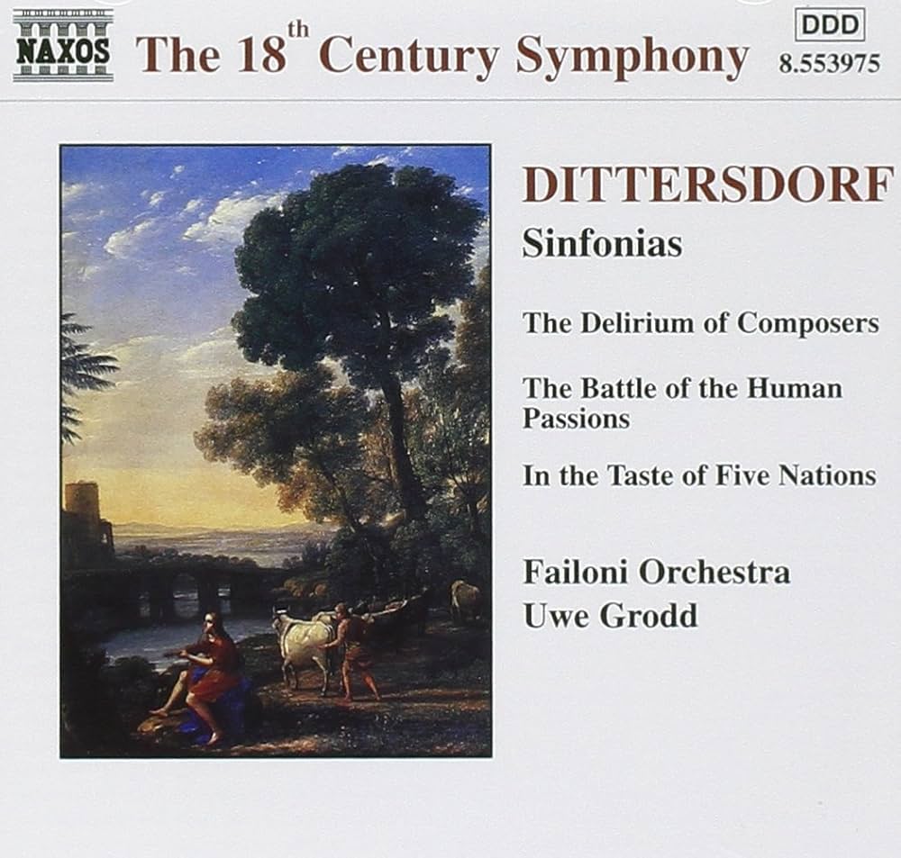 Amazon.com: Dittersdorf: Sinfonias : Uwe Grodd, Karl Ditters