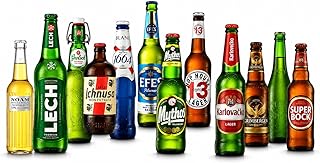 Europa Bier Geschenkset – 12 internationale Biere aus 12 Ländern – Premium Bierbox mit Spezialitäten aus Frankreich, Italien, Spanien, Deutschland & mehr – Bier Tasting Set & Geschenk