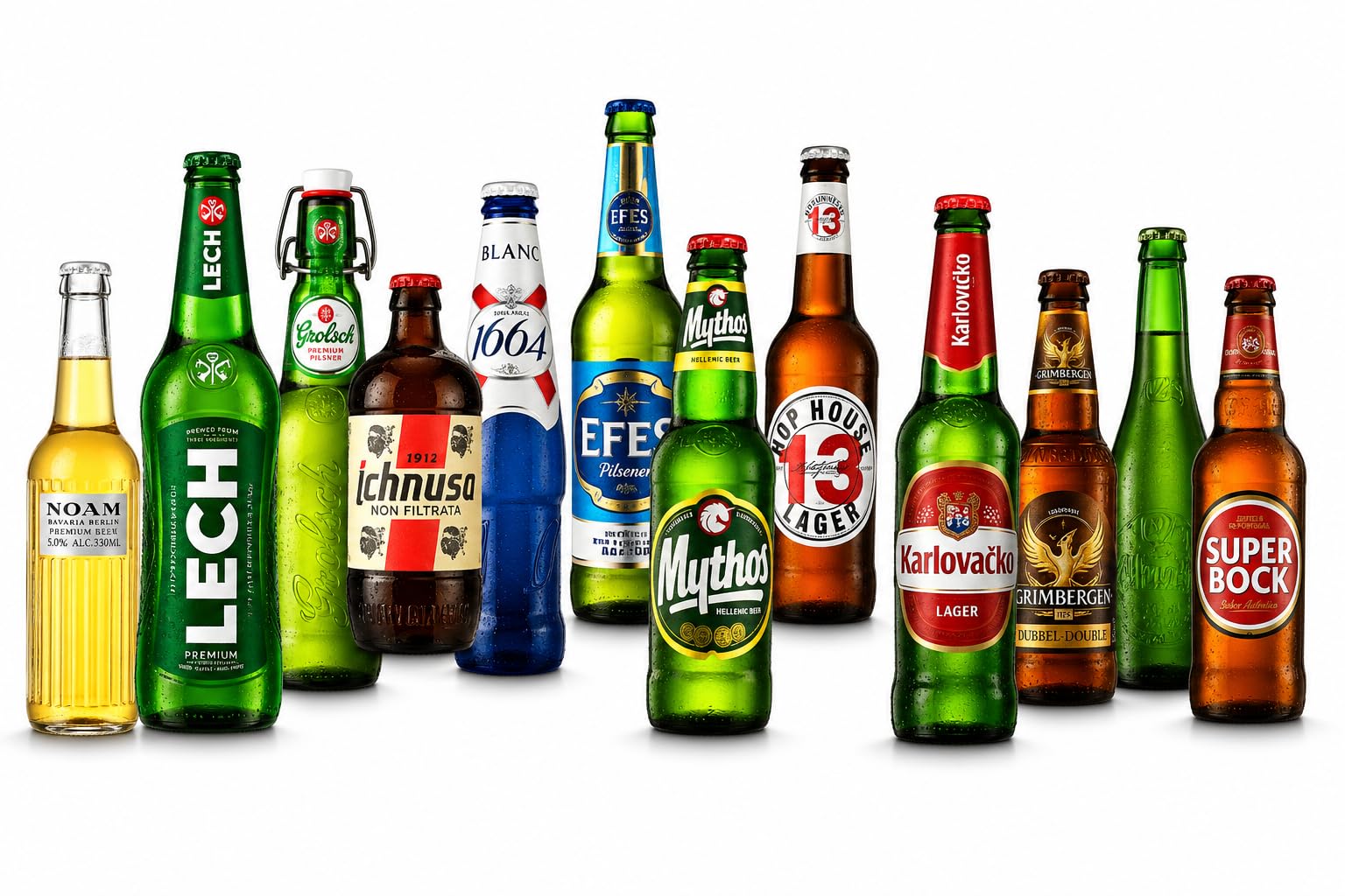 Europa Bier Geschenkset – 12 internationale Biere aus 12 Ländern – Premium Bierbox mit Spezialitäten aus Frankreich, Italien, Spanien, Deutschland & mehr – Bier Tasting Set & Geschenk