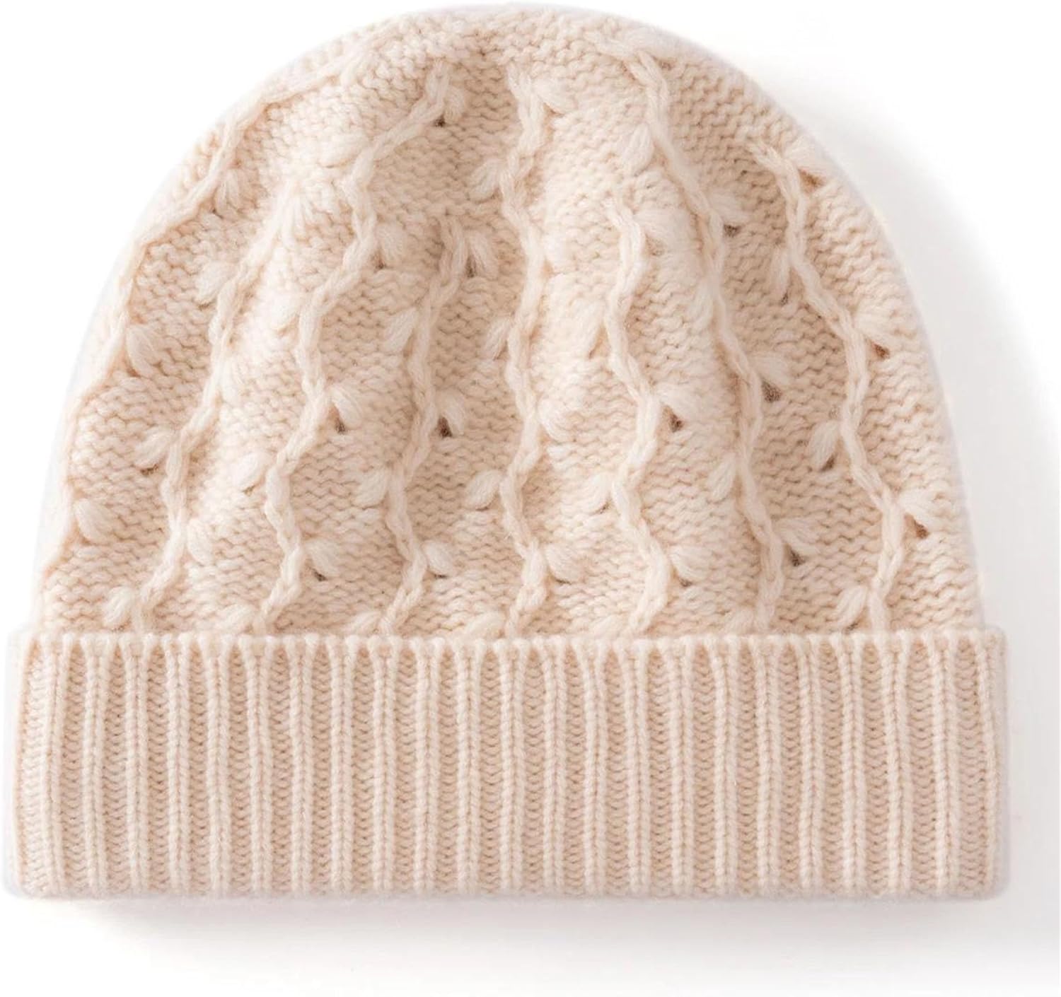 Women's Winter Warm Casual Knitted Hat Outdoor Cold Weather Ear Protection Men's Beanie for Skiing/Hiking/Skating