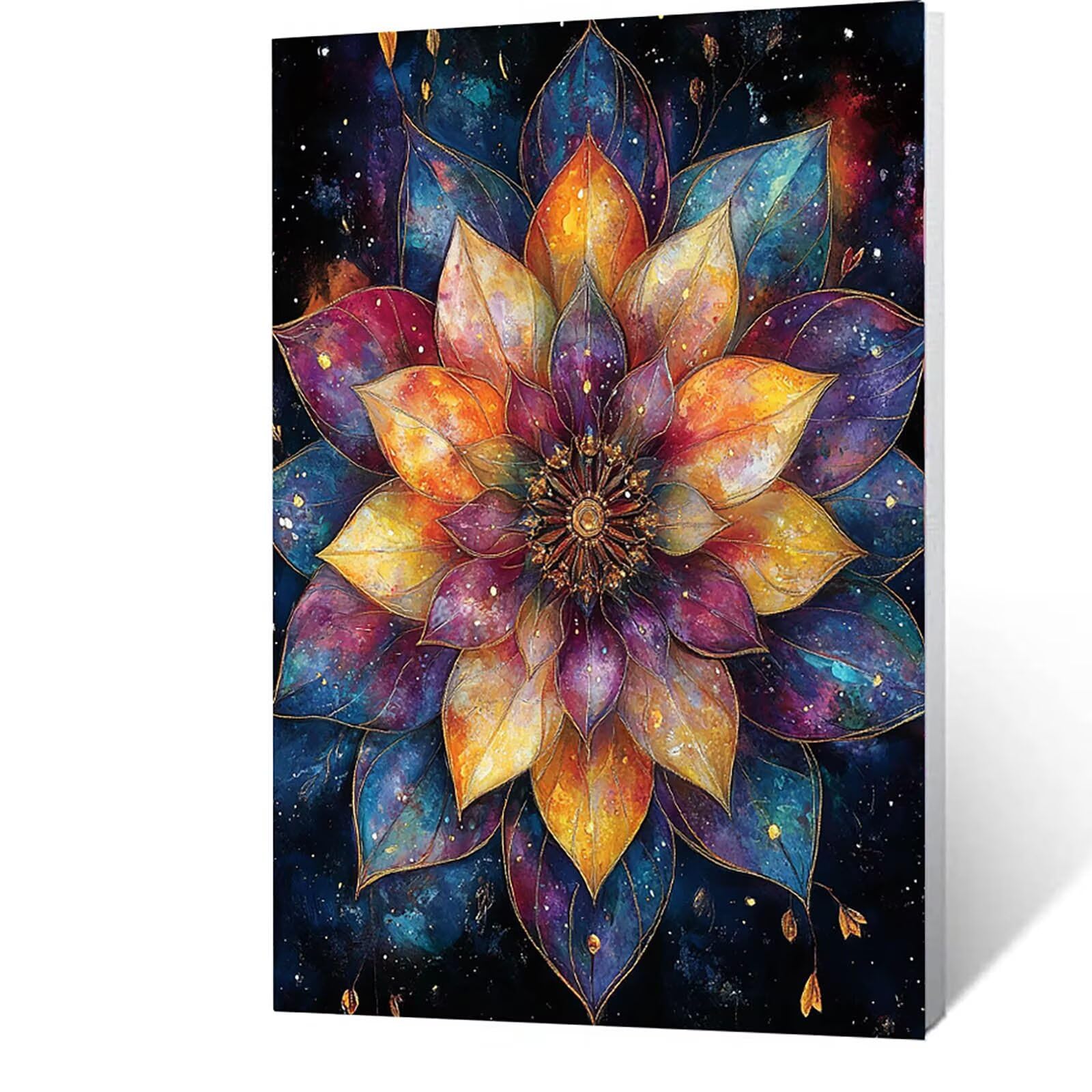 Zestaw do malowania po numerach, mandala, do malowania po numerach, dla dorosłych, kwiat dla dorosłych, zestawy płócienne z farbą akrylową i długopisami, 71 x 85 cm, zestawy rzemieślnicze dla dzieci,