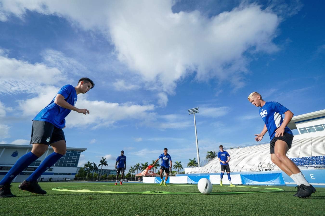 Kwik Goal Rondo Ring, Hi-Vis Green, 20' Diameter