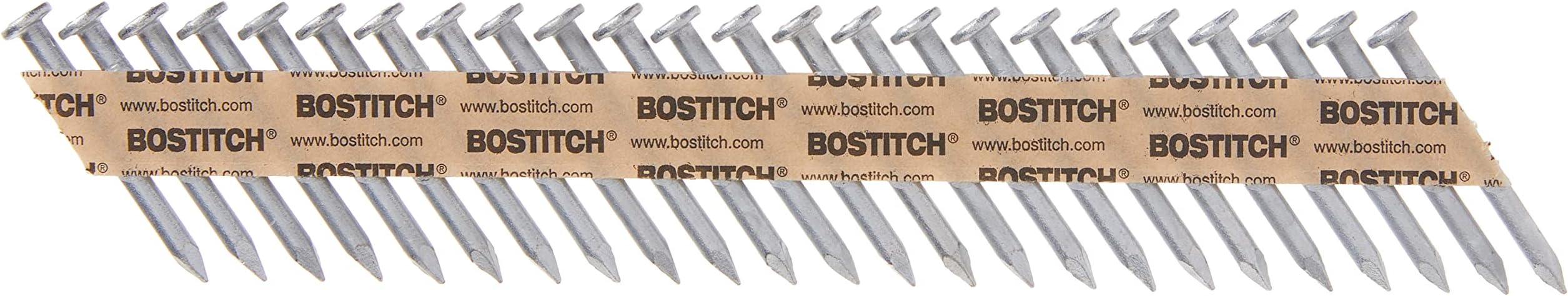 Framing Nails, Paper Tape Collated, Galvanized Metal Connector, 1-1/2-Inch x .131-Inch, 1000-Pack (PT-MC13115G-1M)
