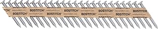 BOSTITCH Framing Nails, Paper Tape Collated, Galvanized Metal Connector, 1-1/2-Inch x .131-Inch, 1000-Pack (PT-MC13115G-1M)