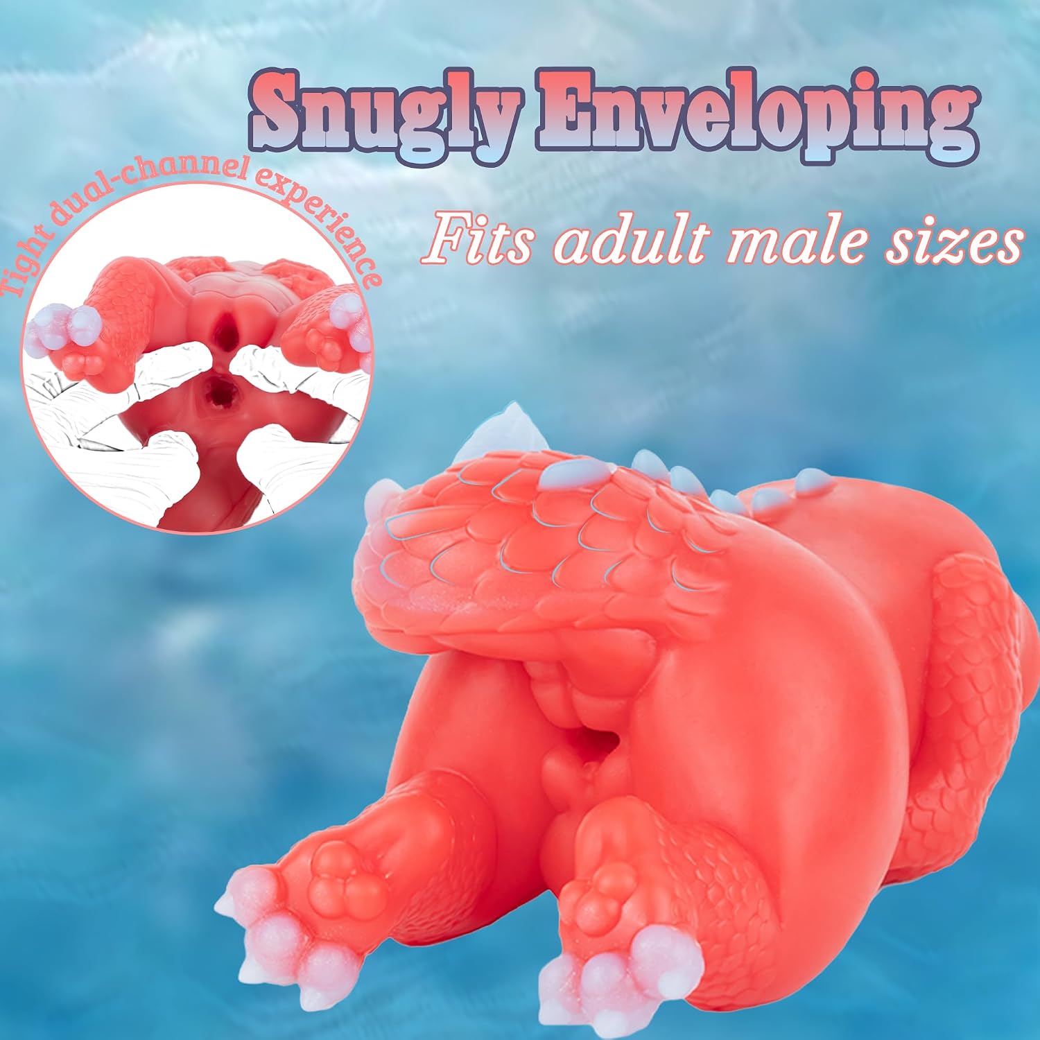 Animal Pussy Fantasy Sex Doll Fantasy Masturbator Dragon Sex Toys for Men,Male Masturbator Male Stroker with 3D Realistic Textures Vagina