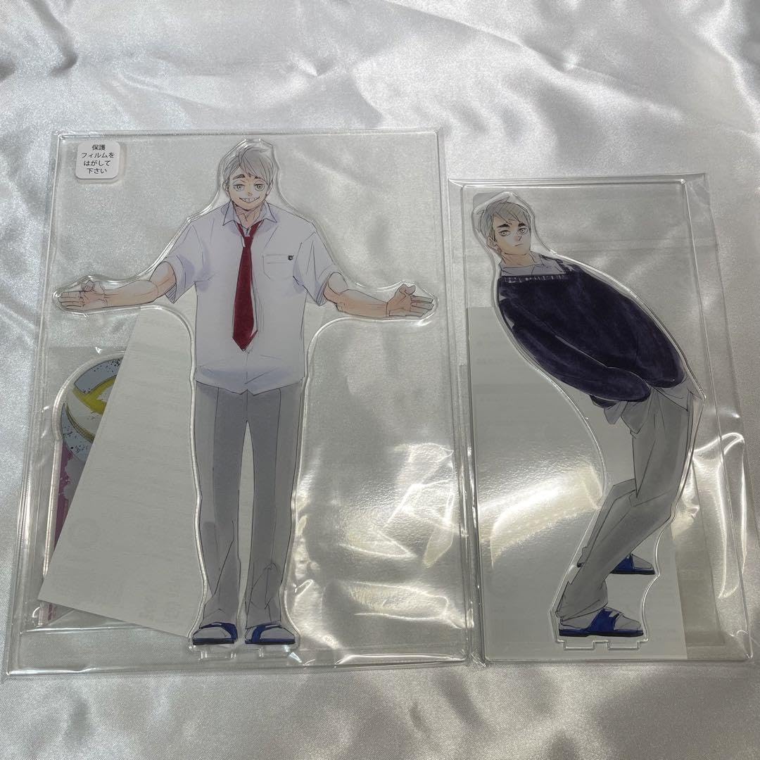 ハイキュー‼︎ 北信介 宮治 MEGAフィギュア アクリルスタンド 【バラ可 ハイキュー‼︎ 北信介 宮治 MEGAフィギュア アクリルスタンド 【バラ可