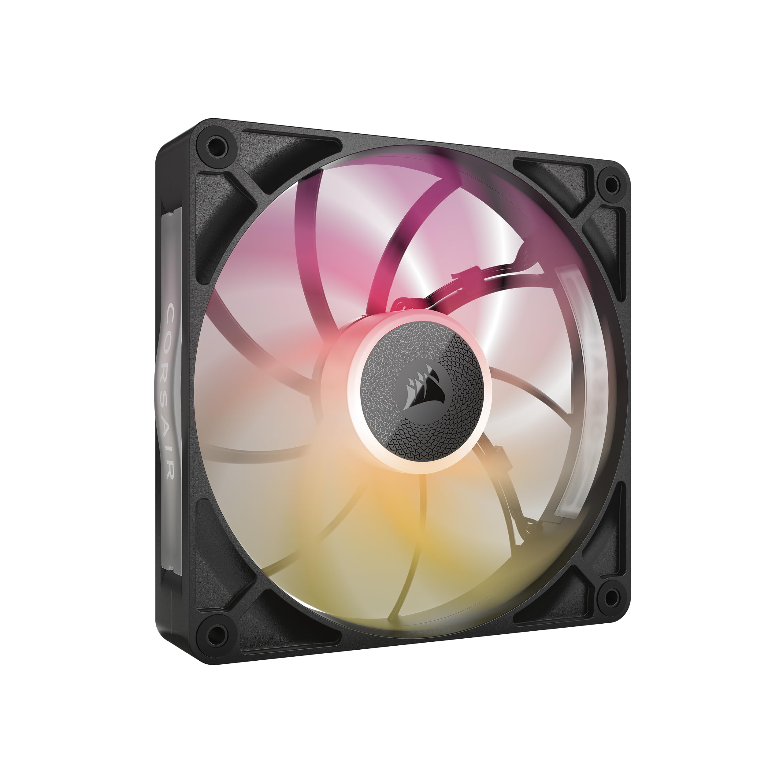 Corsair CORSAIR iCUE LINK RX140 MAX RGB 140mm PWM Thick Fan – High-Static Pressure – Magnetic Dome Bearing – Single Fan – Black