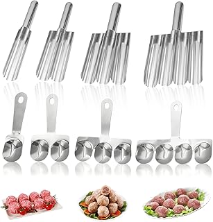 12 Keto Meatball Recipes for Comfort Style Meals 43 8 PCS Meatball Maker Stainless Steel Manual Home Meat Ball Maker Non-Sti...