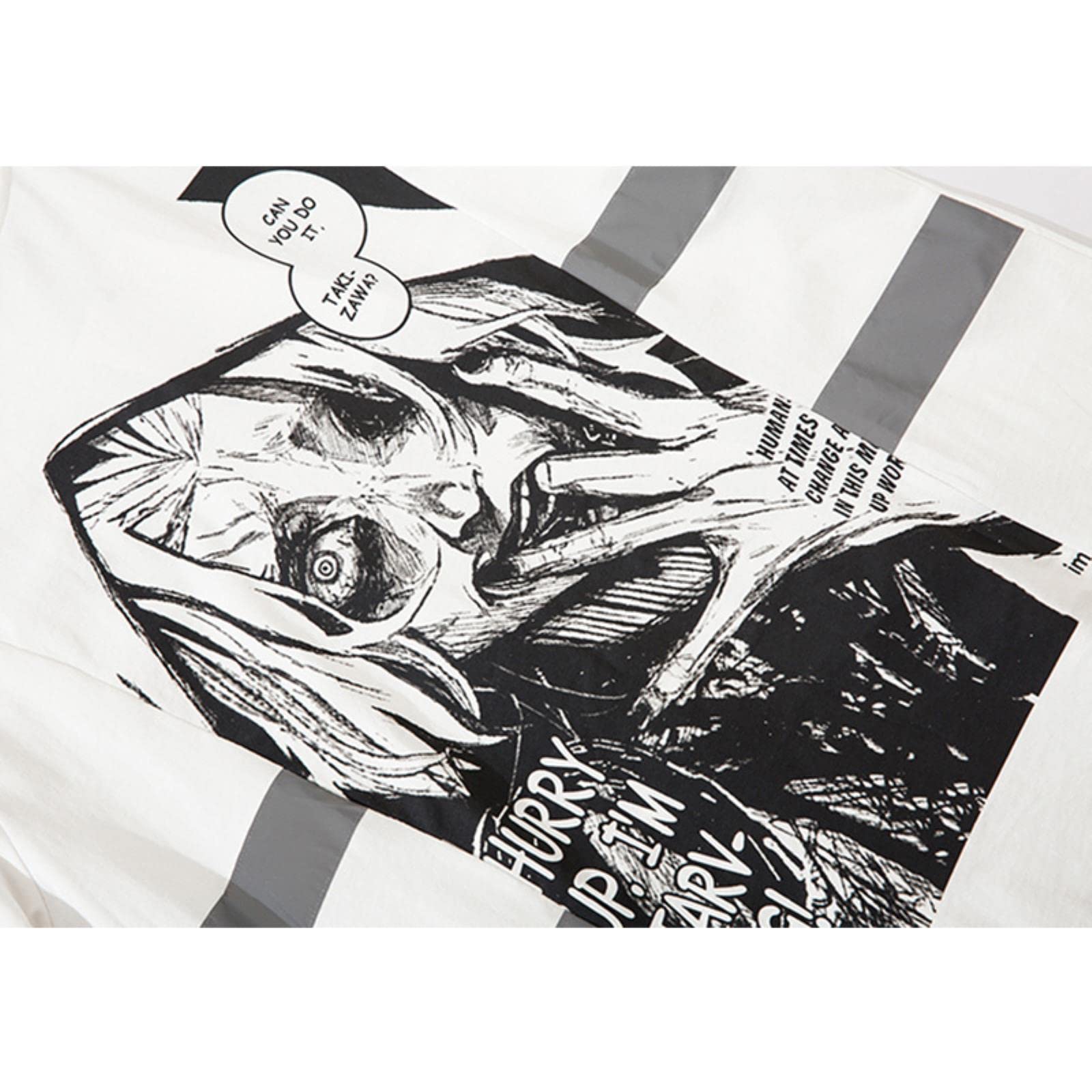 Felpe con Cappuccio da Uomo Anime jumic Gothic Horror Fumetti Casual Diablo a Maniche Lunghe Top High Street Hip Hop Streetwear