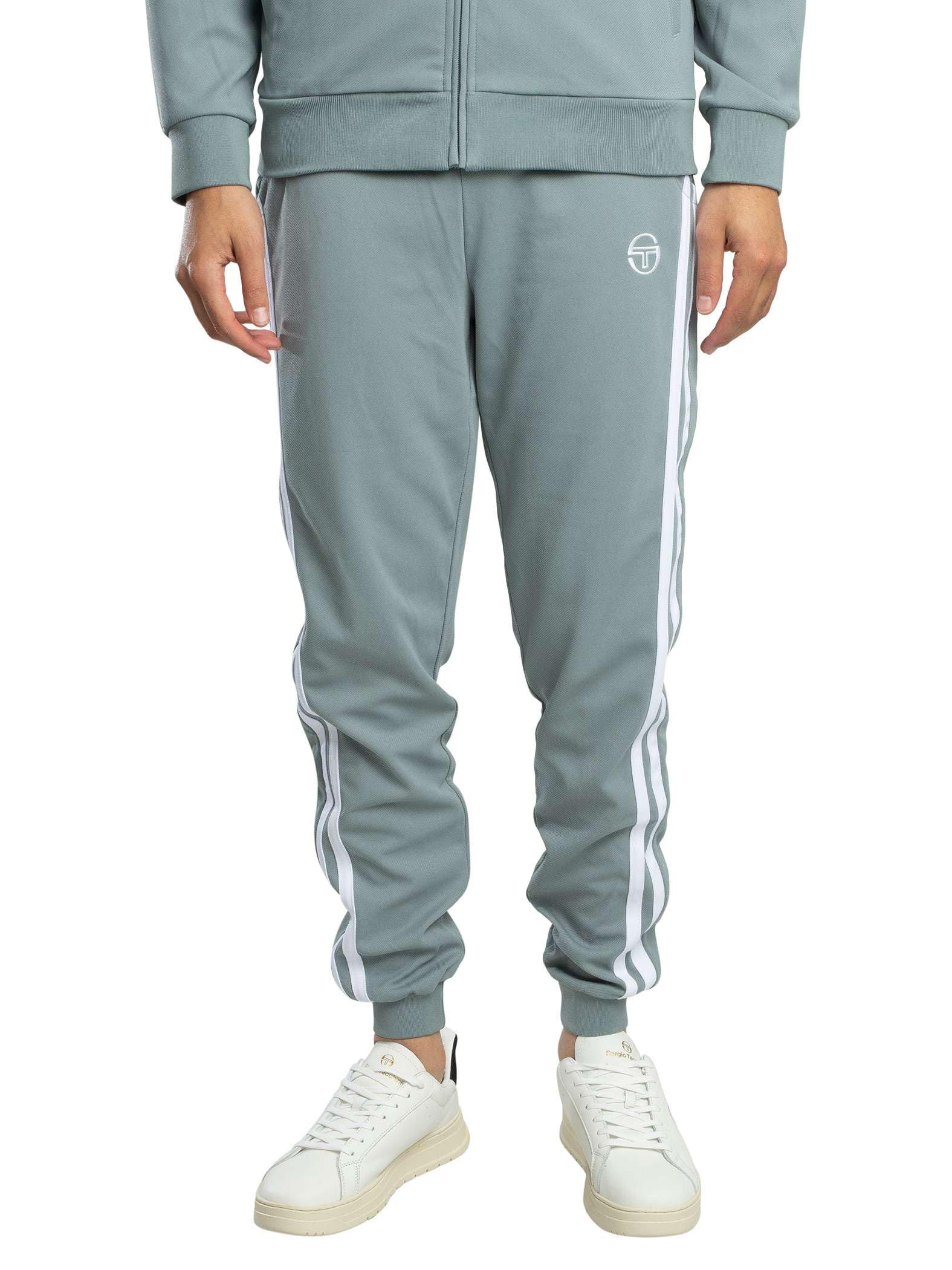 Sergio Tacchini Męski Dres Damarindo, White/Maritime Blue/Lead