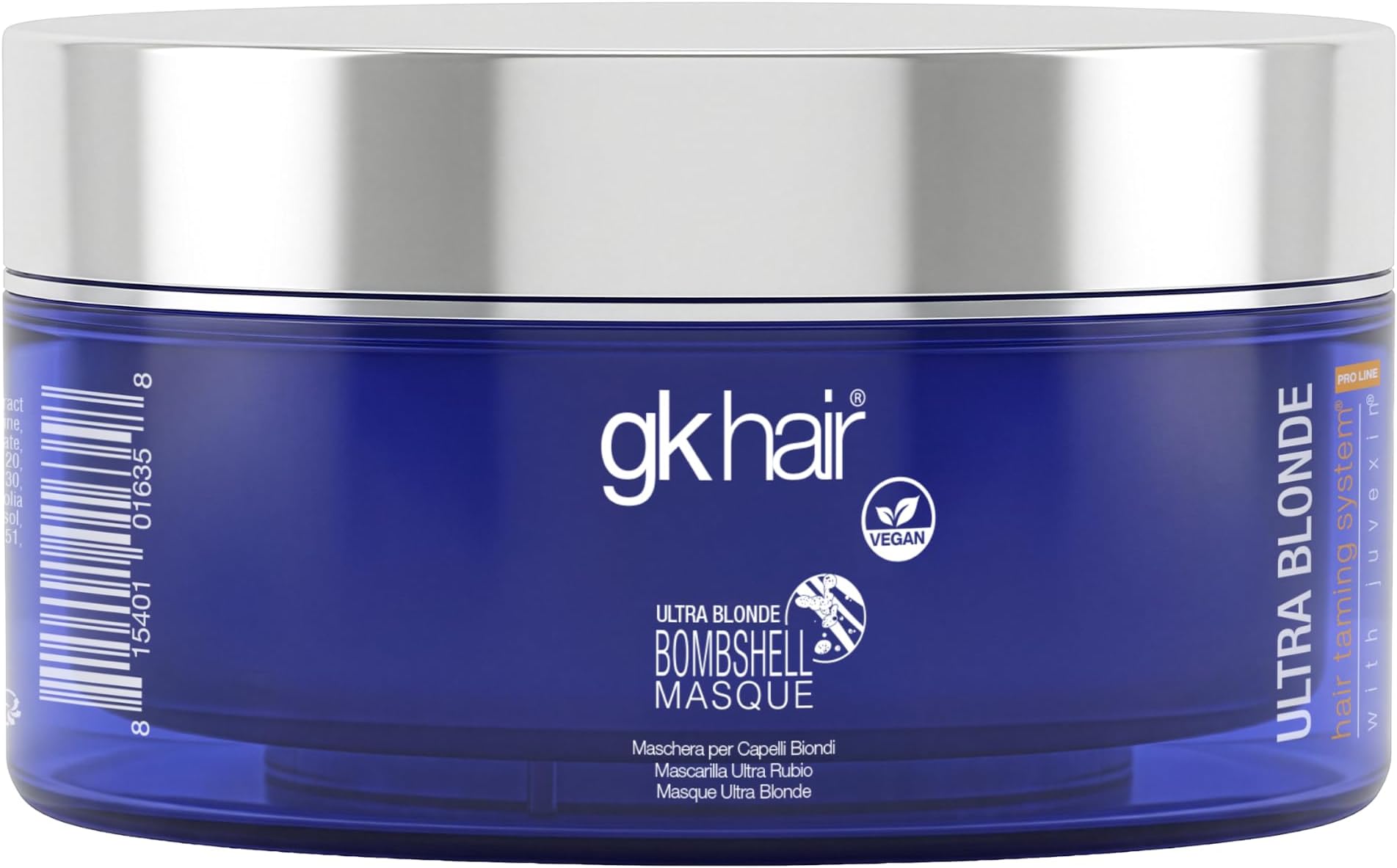 – Global Keratin Ultra Blonde Bombshell Masque (7.05 Fl Oz/200 g) Semi-Permanent Long Lasting Hair Toning Color Pigments Moisturizing Styling and Coloring Mask for All Hair Types Unisex