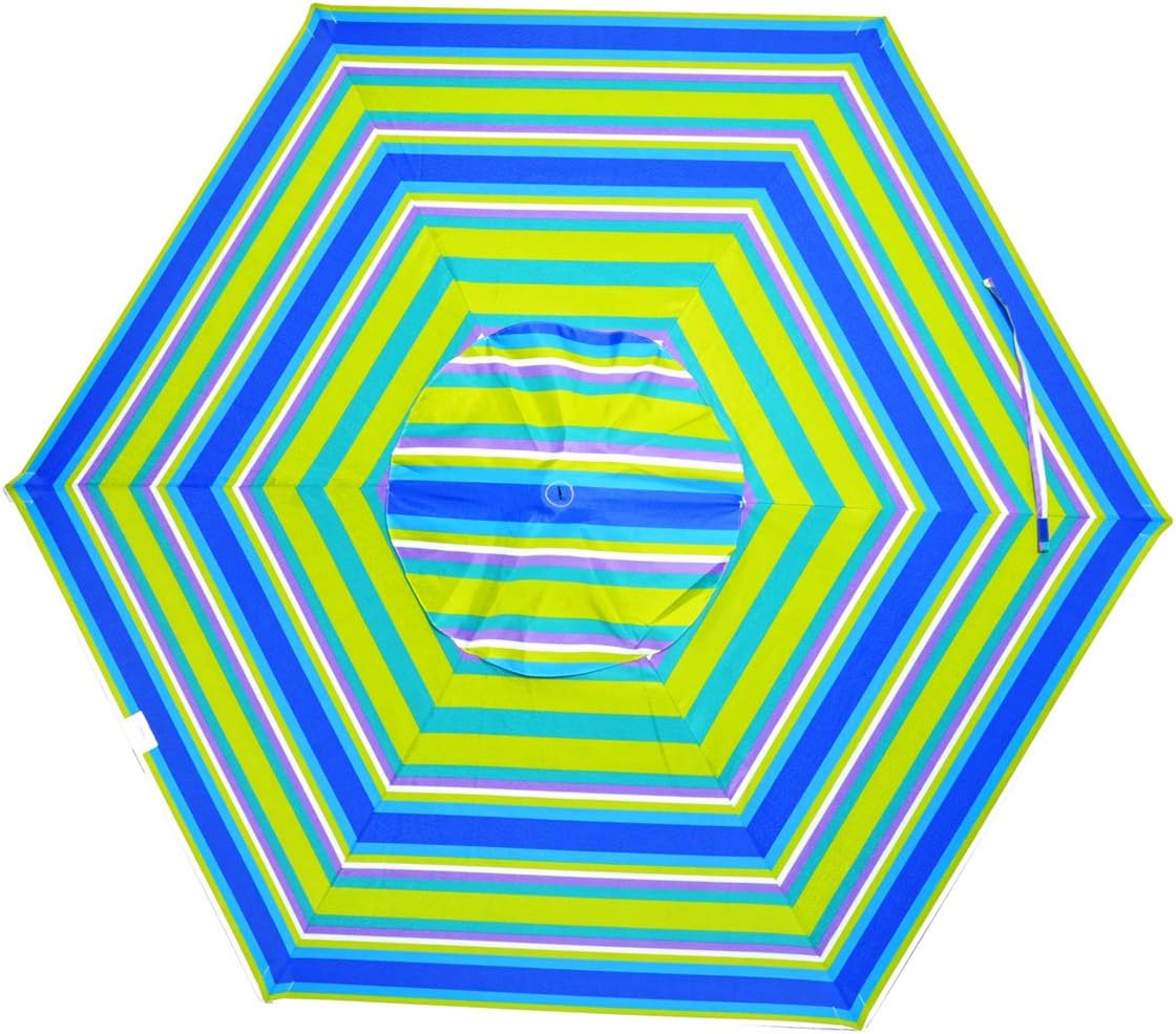 Shadezilla 7 ft Deluxe Beach/Patio Umbrella UPF100 Market