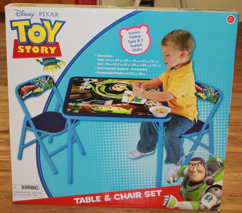 Disney Toy Story Table & Chair Set Home & Kitchen