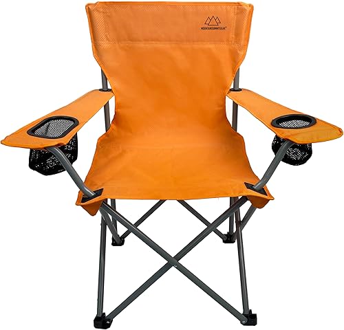 Silla Anytime para camping, deportes y aire libre con bolsa de transporte, sillas de camping para adultos, silla plegable para exterior, (por Caddis