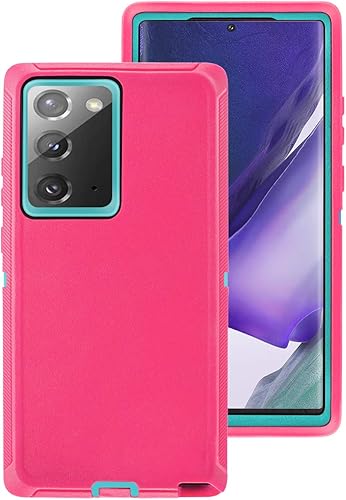 Miniatura 6 de AICase Funda para Galaxy Note 20, protección contra caídas de cuerpo completo, resistente, a prueba de golpes, caídas y polvo, 3 capas, funda