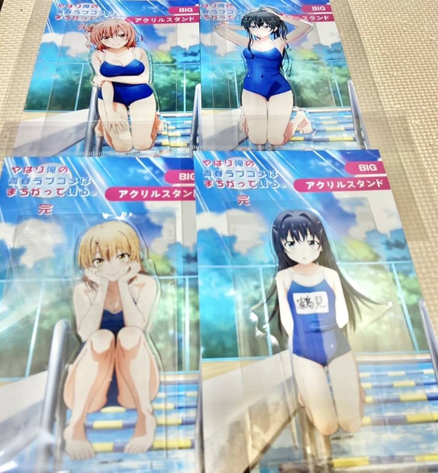 雪ノ下雪乃 由比ヶ浜結衣 一色いろは BIGアクリルスタンドセット Amazon.co.jp: 俺ガイル 定 アクリルスタンド 由比ヶ浜結衣