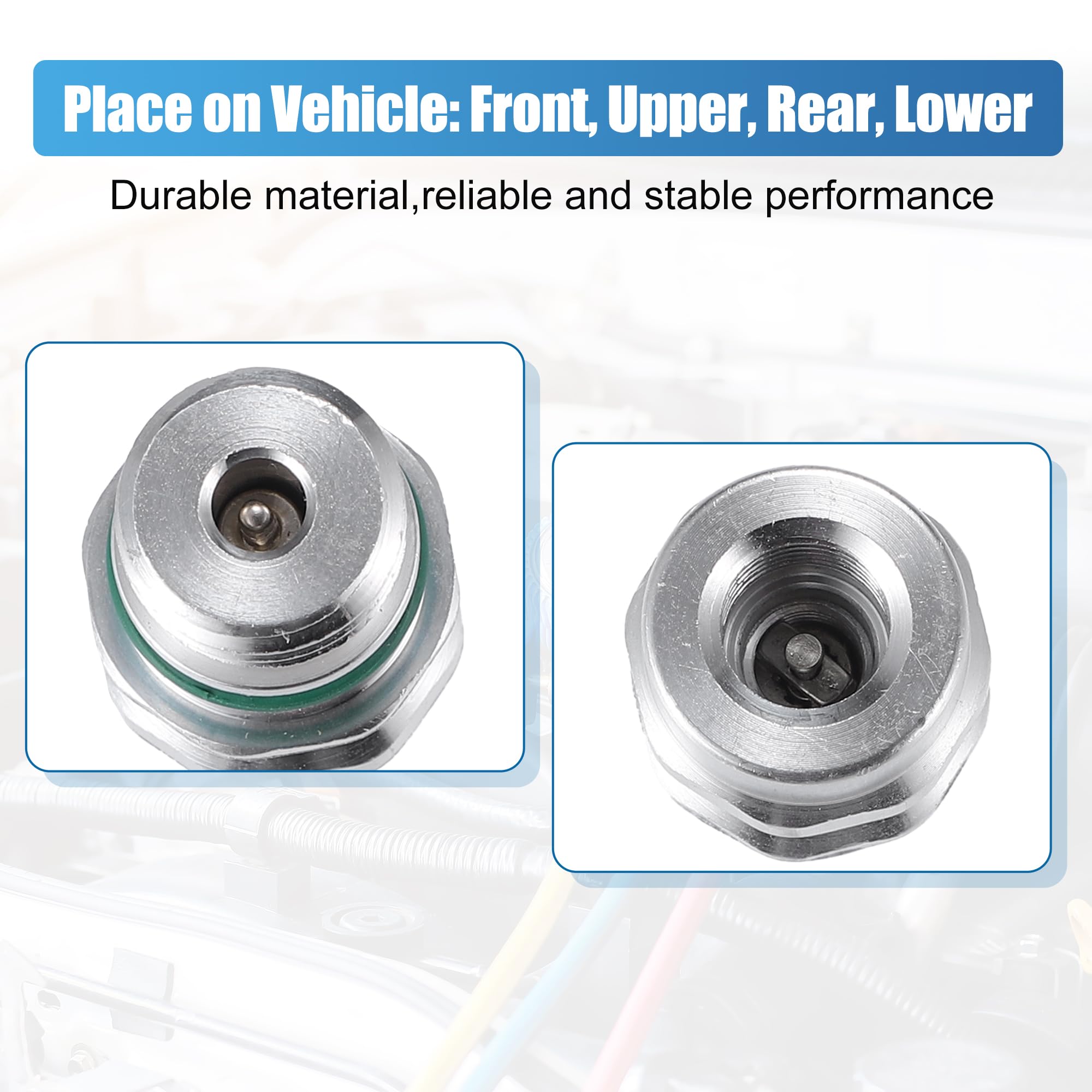 2PCS High Side AC Ball Valve Core 15-5438 Charge Port 800955 A/C - Foto 10