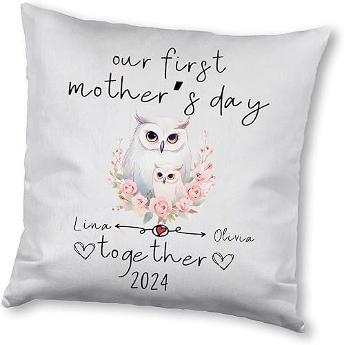 Funda de almohada personalizada para el hogar, regalo para mamá, abuela, para ella