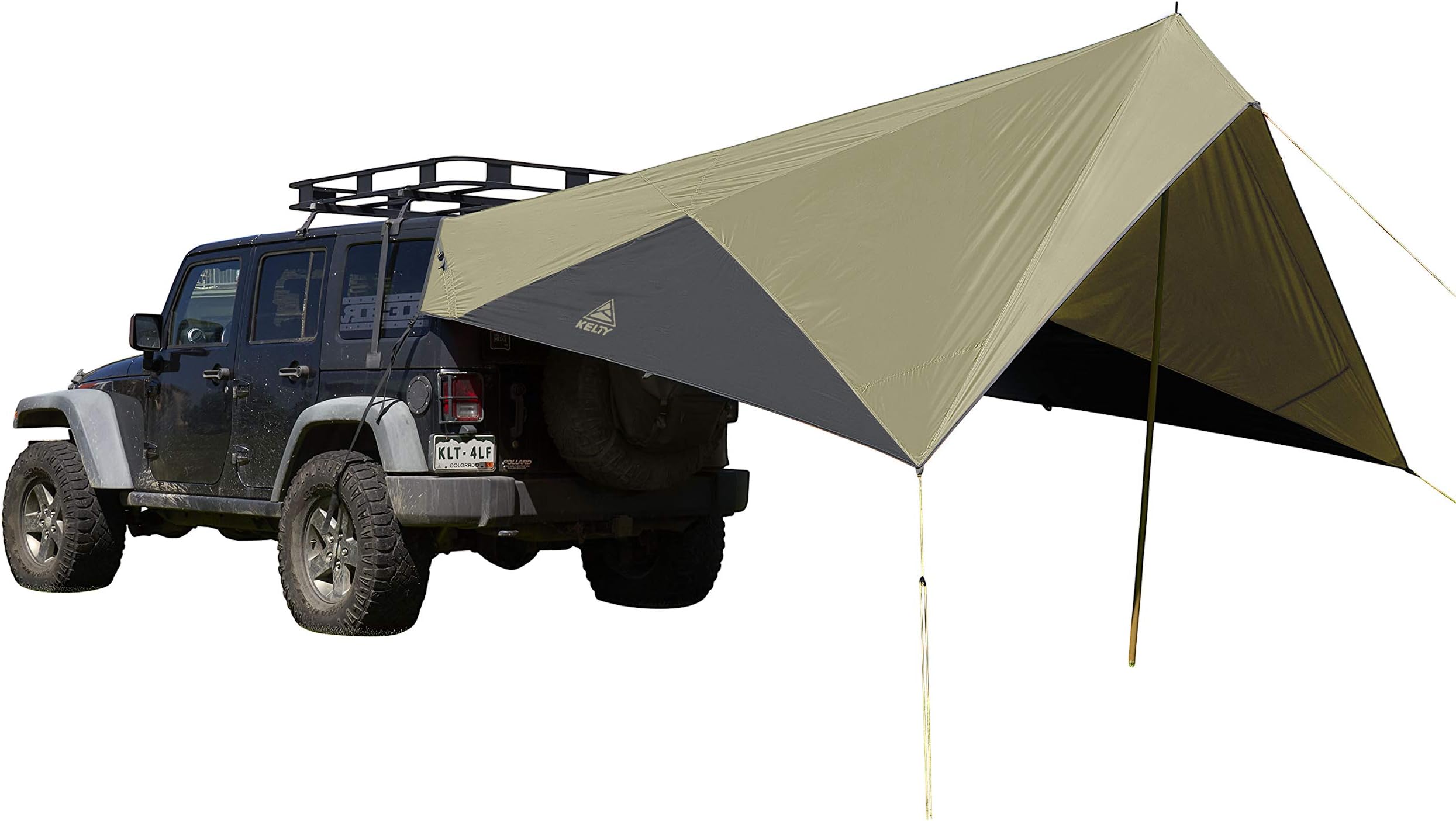Waypoint Tarp, Car Camping and Tailgating Shelter, Universal Vehicle Mount