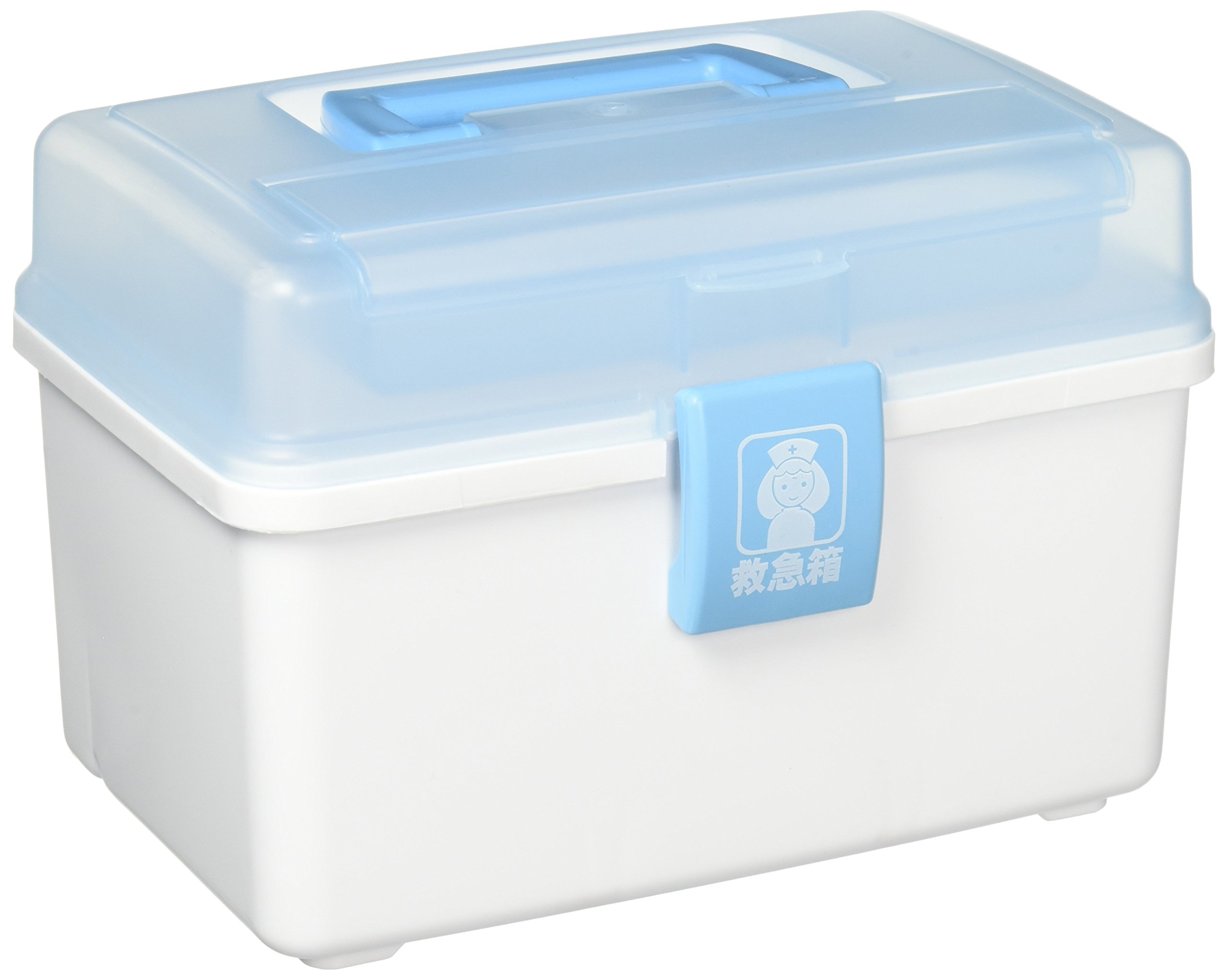 Amazon.co.jp: アイリスオーヤマ 工具箱 救急箱外傷薬用 QB-180 クリア