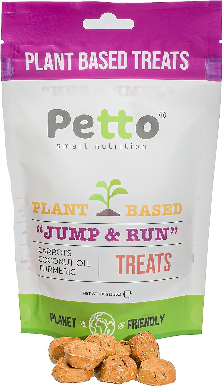 Petto Plant-Based Hypoallergenic Dog Treats 100g, 100 g (Pack of 1) - Image 5