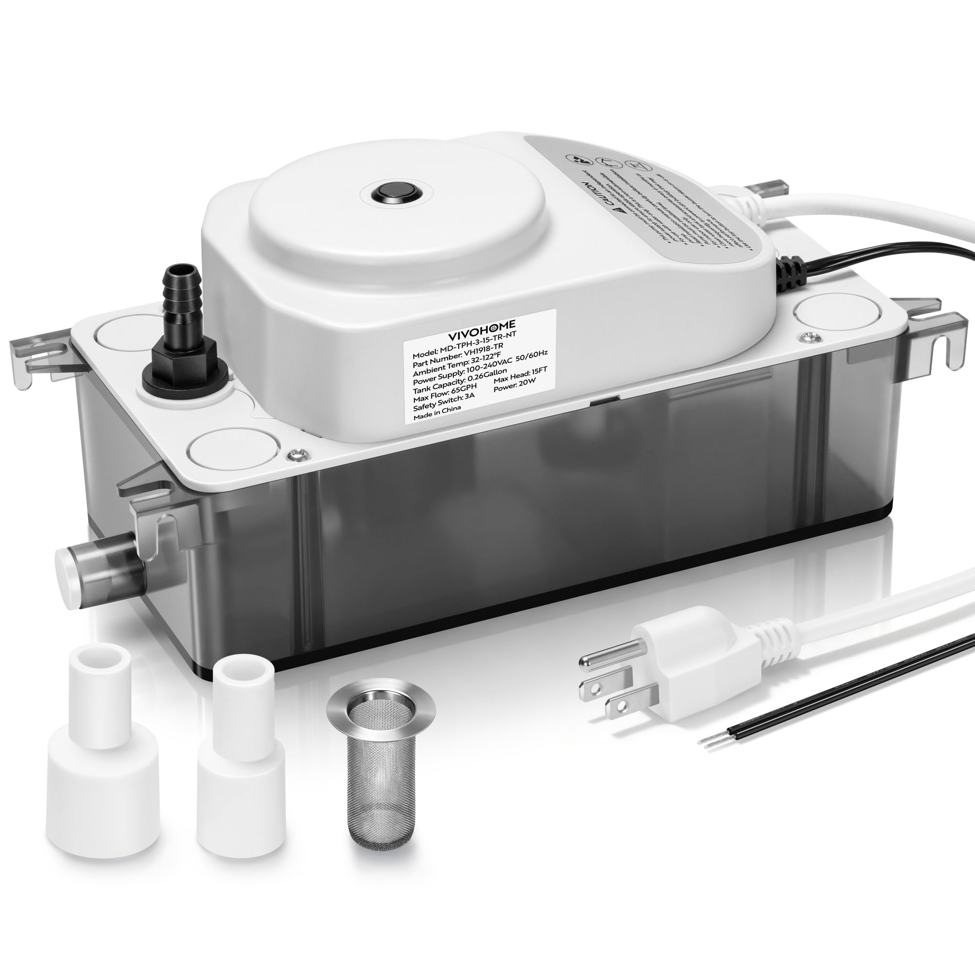 VIVOHOME HVAC Condensate Pump - Automatic & Quiet -1