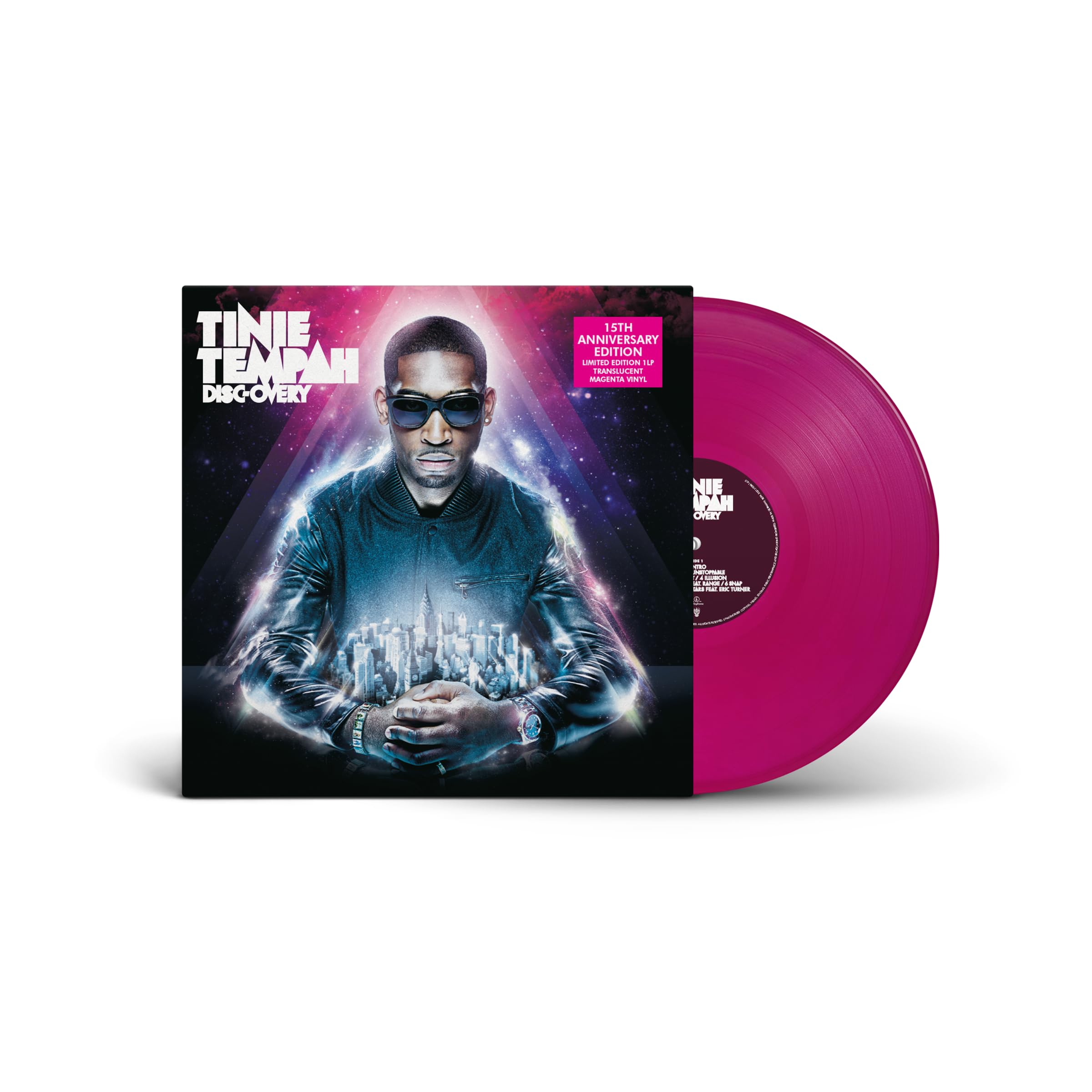 TINIE TEMPAH - Disc-overy (15th Anniversary Edition) - MAGENTA VINYL LP