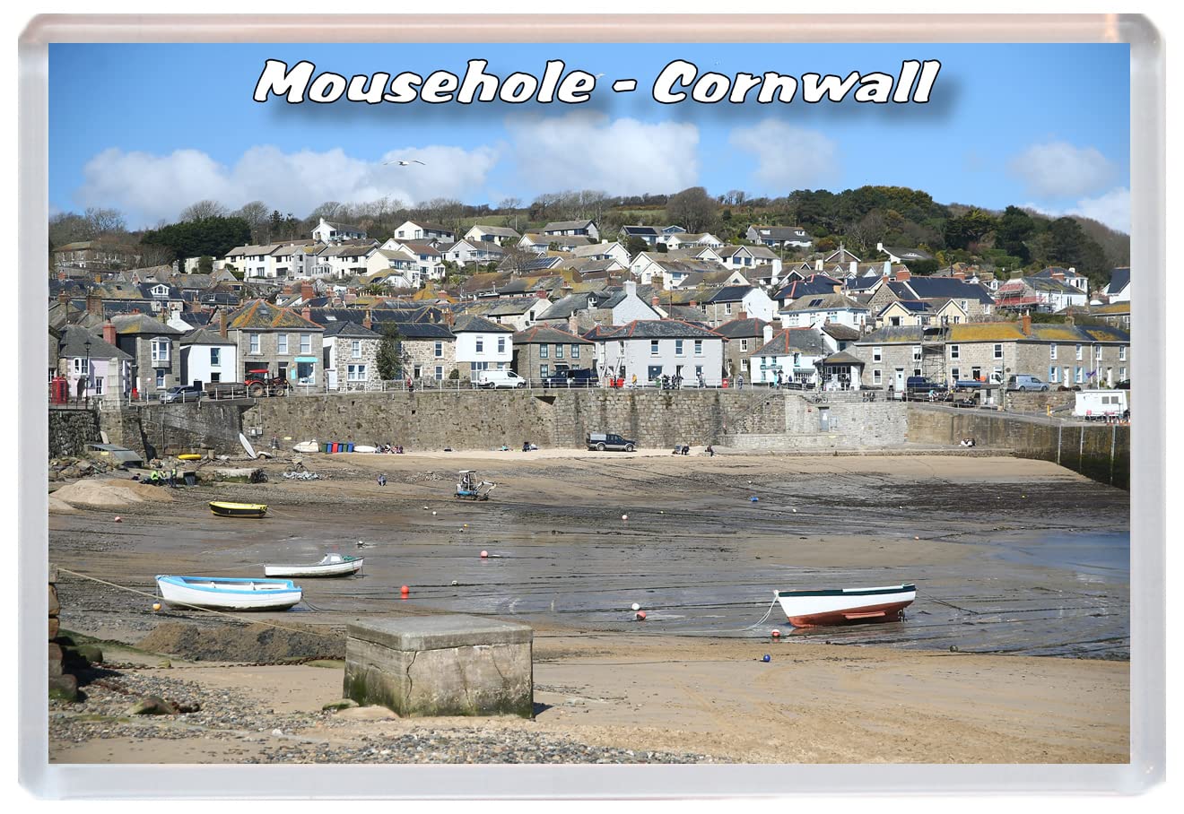 Baked Bean Store Mousehole - Cornwall - 96 x 67mm Jumbo Fridge Magnet/Magnets BBSFHM400