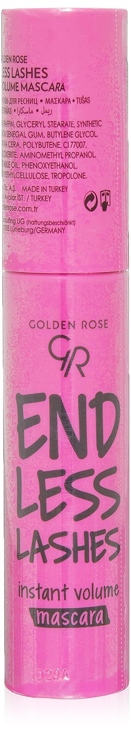 Golden Rose Max Hold Brow Glue - Şeffaf Kaş Sabitleyici ve Endless Lashes Mascara