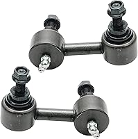 Vista 1621 de Detroit Axle - Kit de suspensión delantera de 10 piezas para Chevy Aveo Aveo5 Pontiac G3 Wave 2 Ready Struts Assembly 2 Enlaces de barra