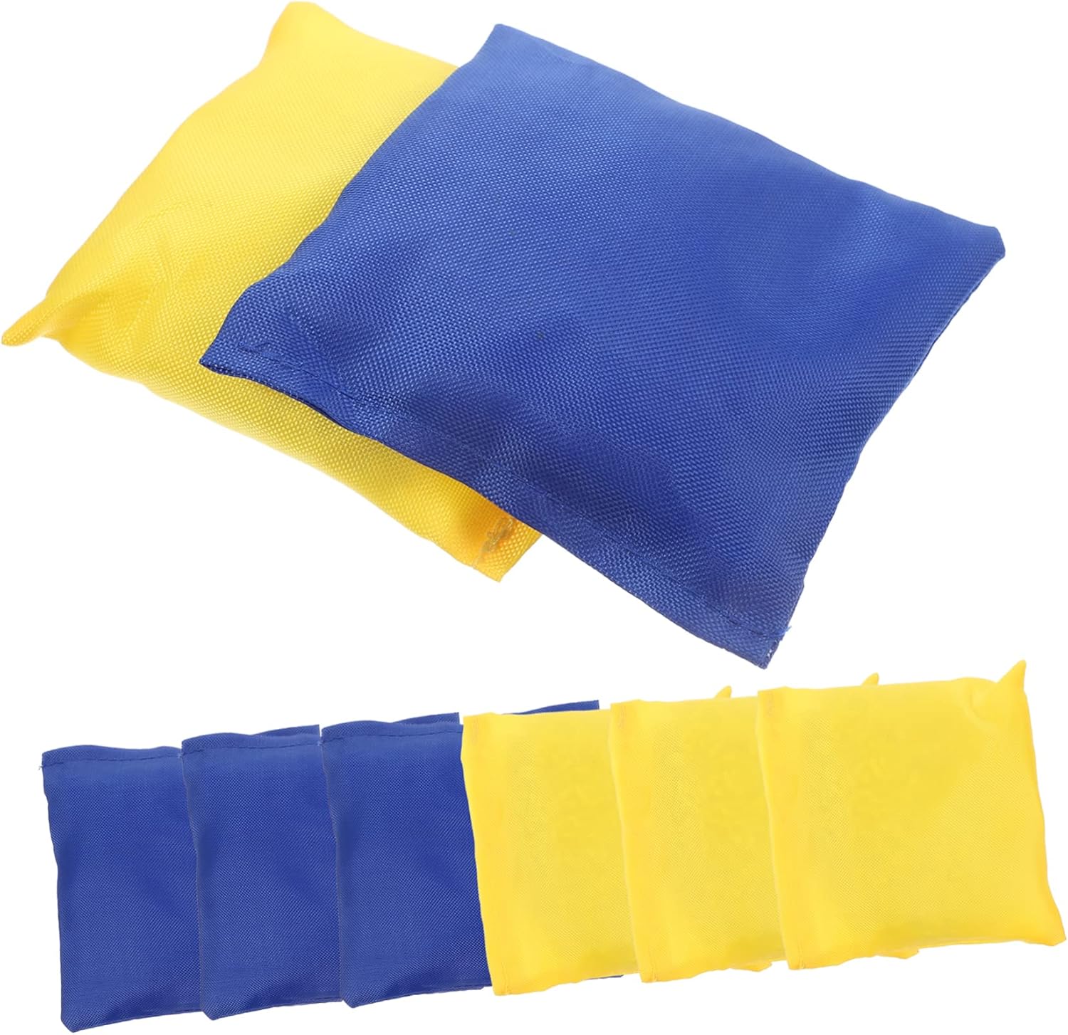 Kisangel 8pcs Portable Bean Bag for Outdoor Tossing Games for Parties Backyard Fun and Family Activities Lightweight Safe and Engaging for All Ages