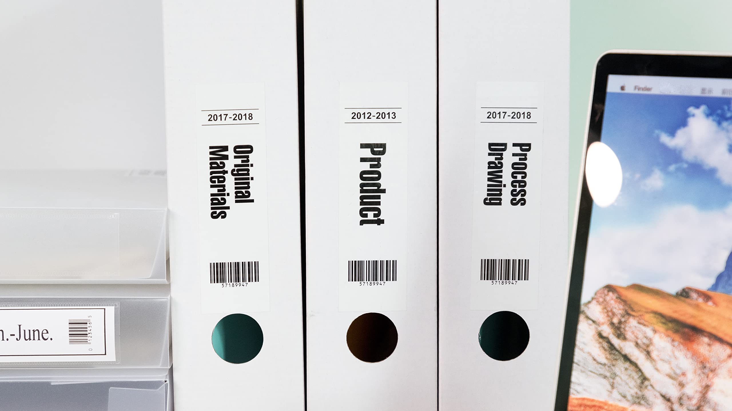 specmark Etiketten kompatibel mit DYMO 99018 38mm x 190mm S0722470 110 Stück - Bild 8 von 40