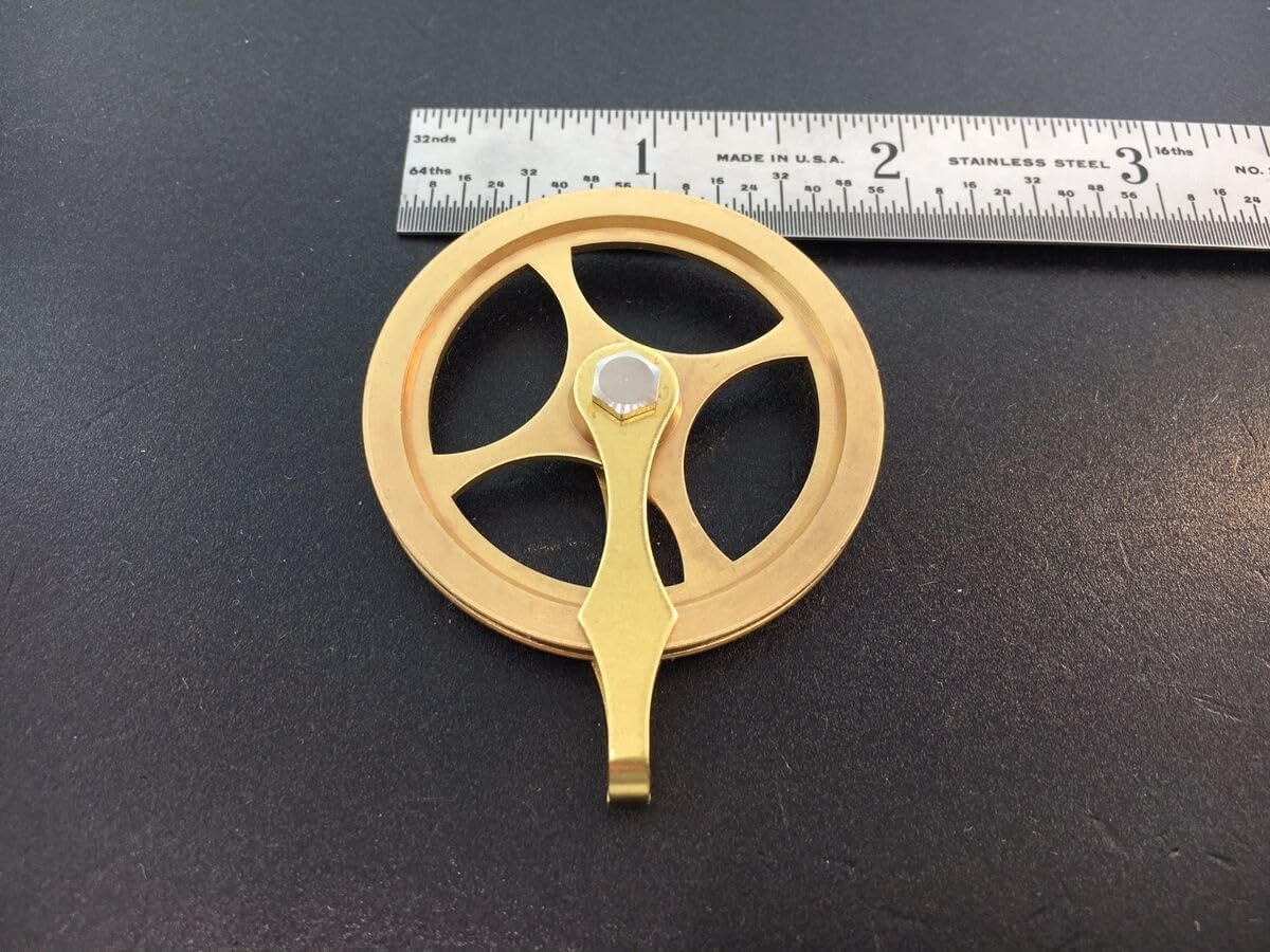 Replacement Part for Grandfather Clock Pulley for The Cable Movements Original 1 3/4" Kienenger DIY Clock Assembly Kit – Build Repair with Durable Parts and Precision Tools