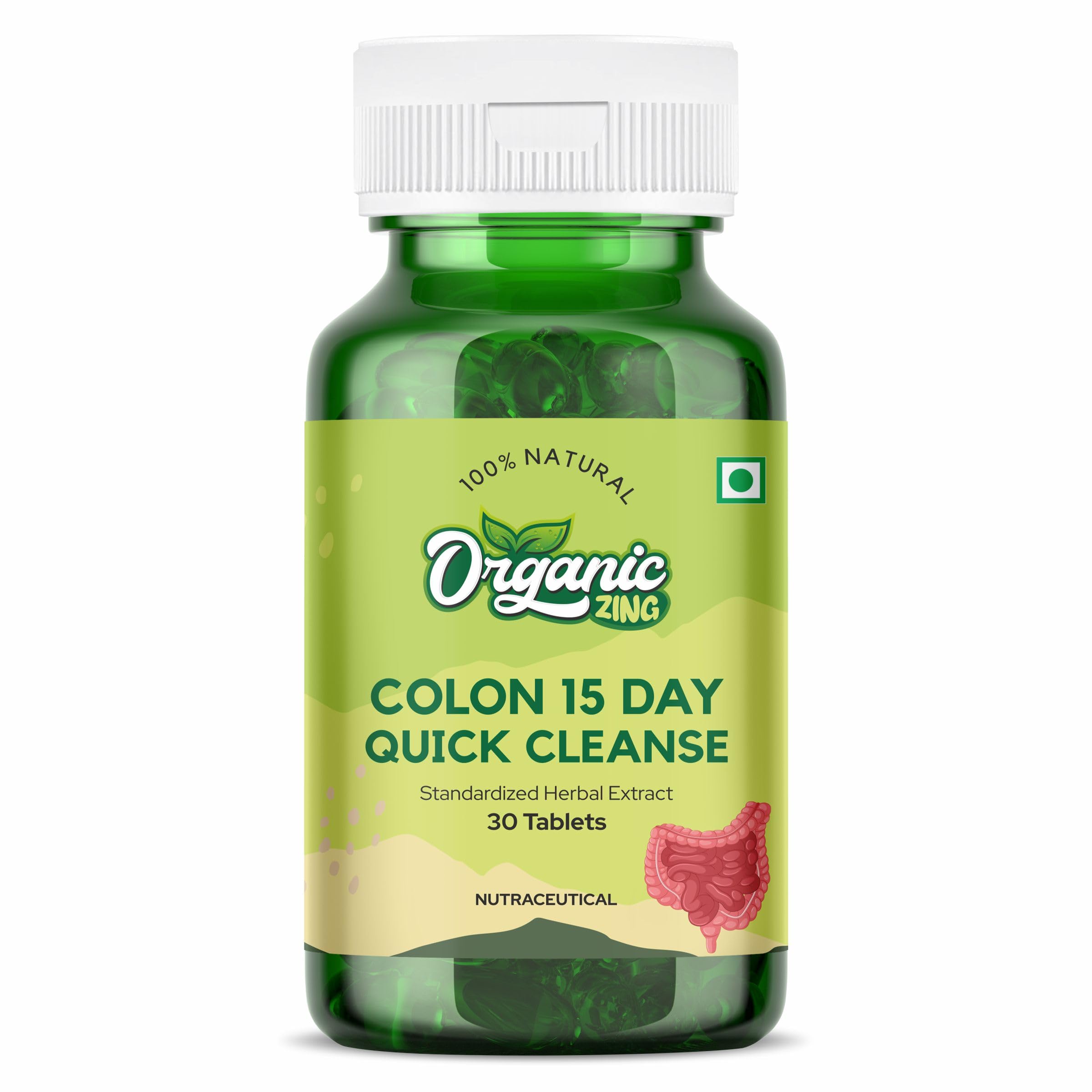 Amazon.com: ORGANIC ZING 15-Day Quick Colon Cleanse - Natural Aloe