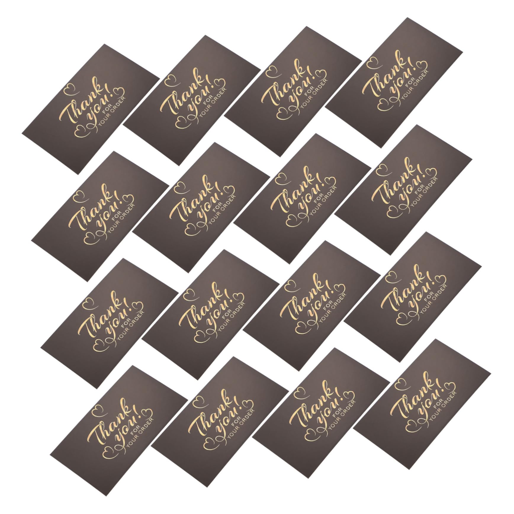 SHINEOFI 200piezas Tarjetas De Agradecimiento Elegantes Flores Tarjetas Para Clientes y Compradores Para Negocios Online y Agradece Tus Clientes Estilo