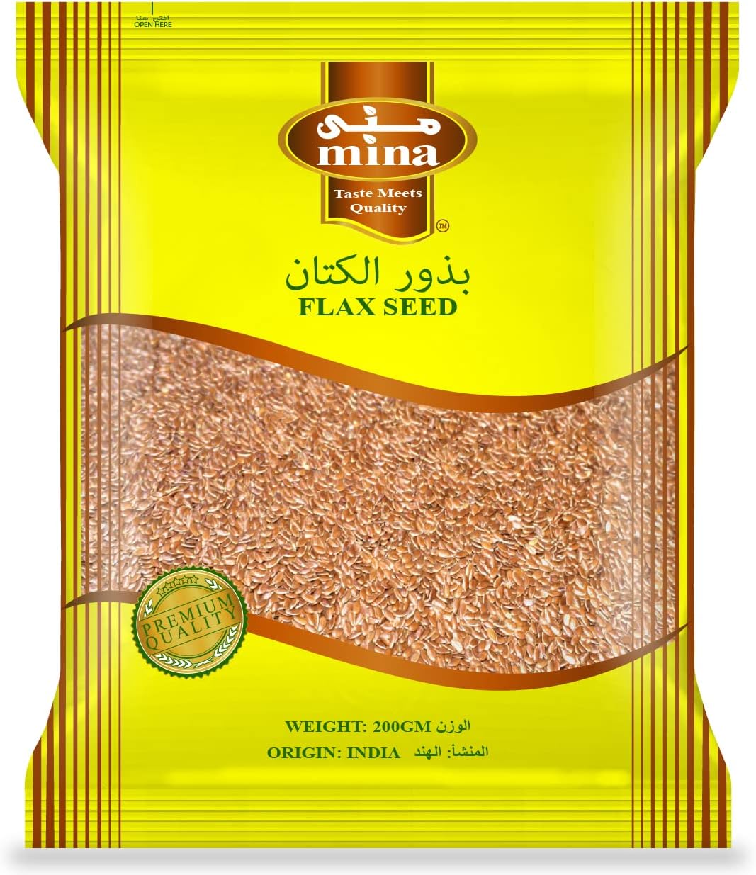 Mina Flax Seeds - 200 Gm