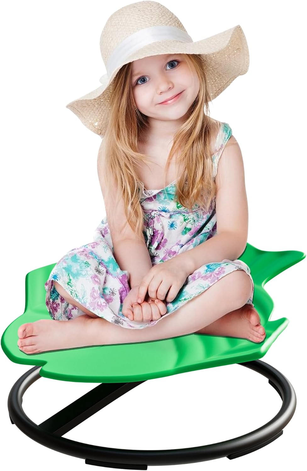Spinning Chair for Autistic Kids – Sensory Chair (Dark Green Flying Fish)
