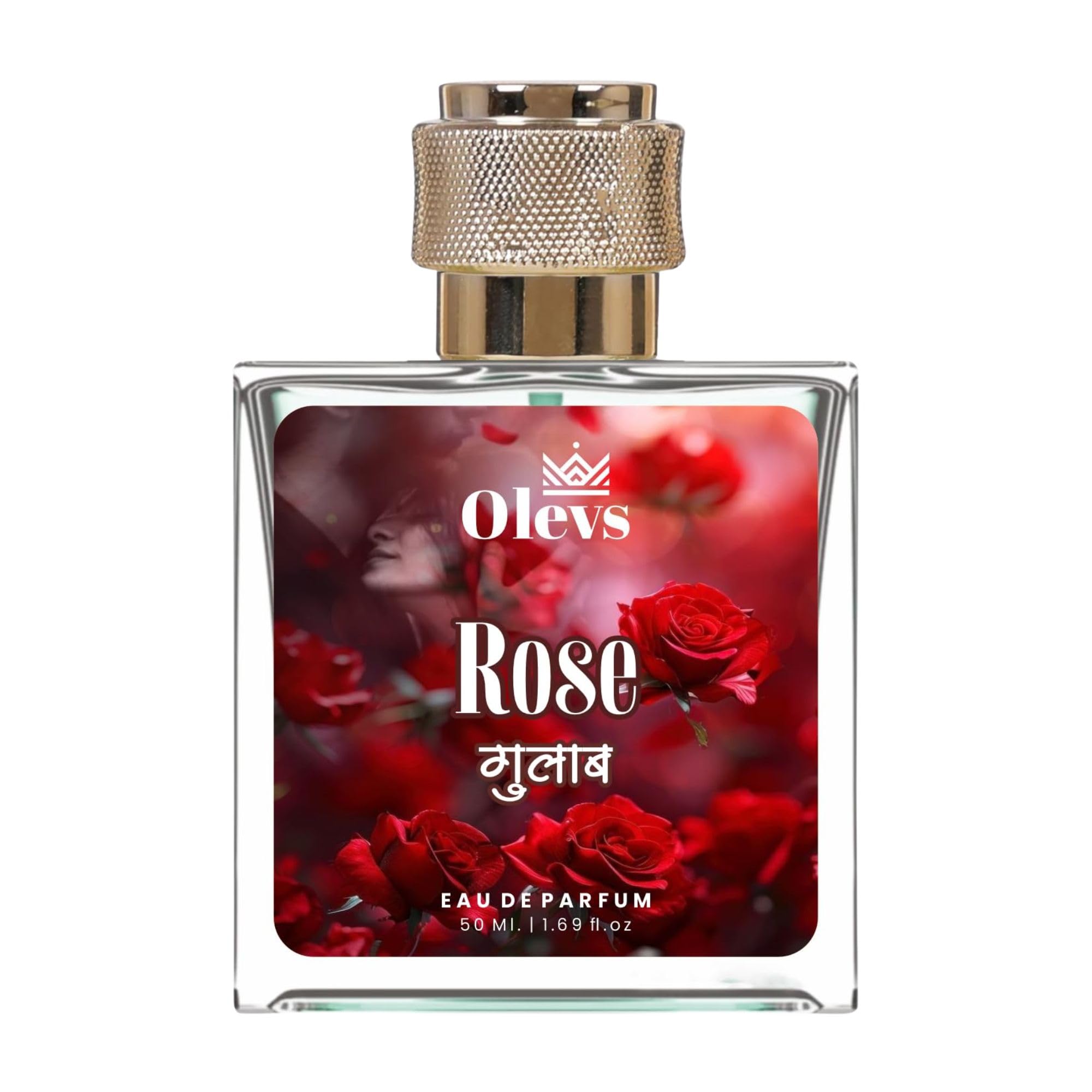 Olevs Rose_2 Eau De Perfume Spray for Men and Women – Long Lasting Fragrance with Elegant Rose Scent – Classy 50ml Bottle for Daily Use and Special Occasions-image-45