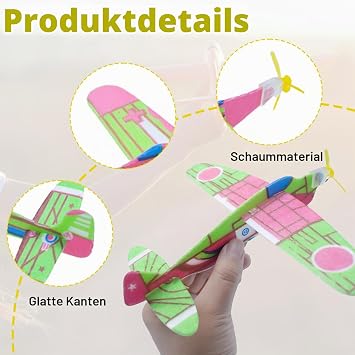 Pack of 12 polystyrene planes for children polystyrene planes for children polystyrene flyers