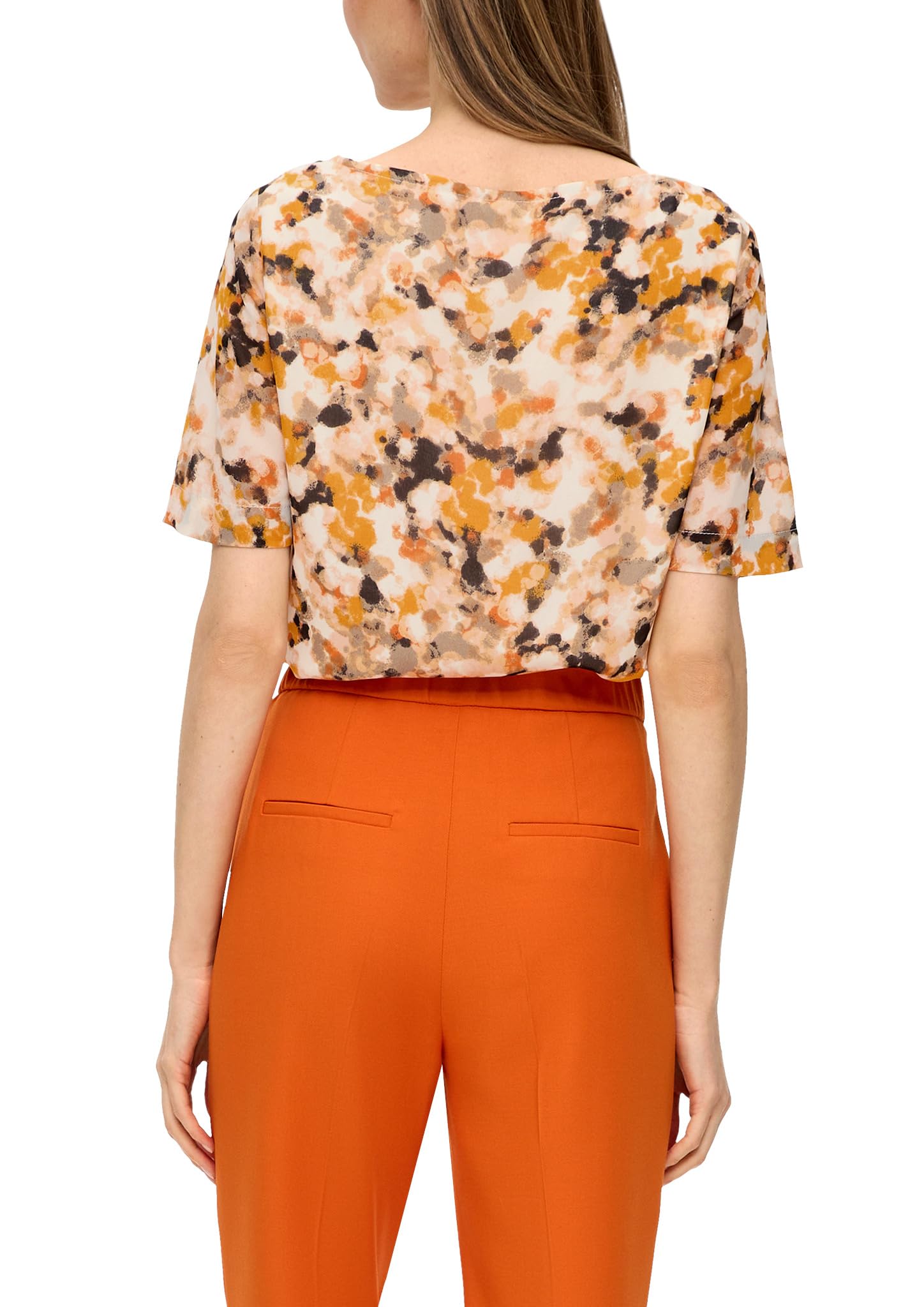 s.Oliver Semitransparente Chiffon-Bluse