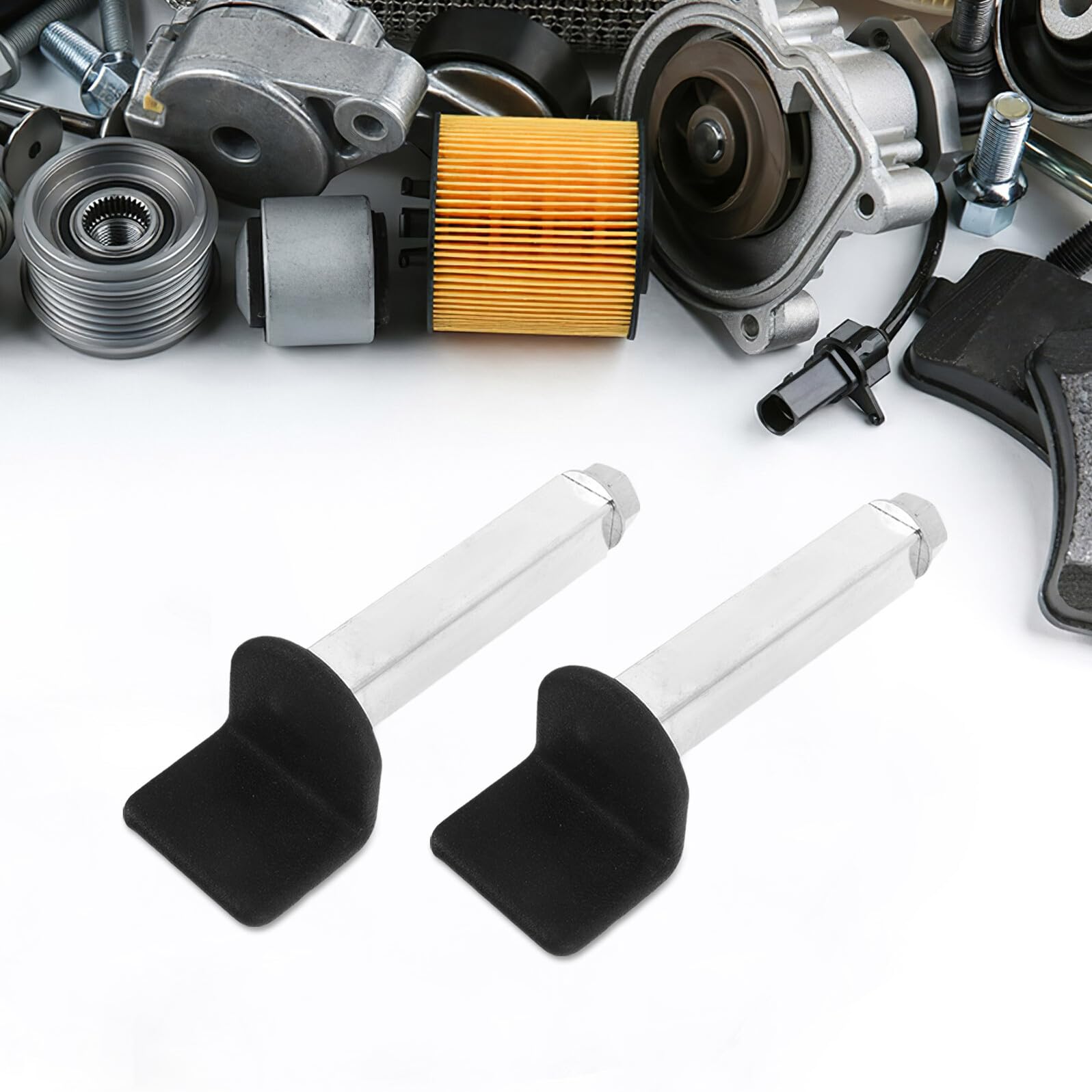 HANABASS Motorrad Hinterradheber Motorrad Wheel Lift Verstellbar Faltbar mit Gummischutz Stabiles Reparaturwerkzeug Kompakt Tragbar für Effiziente Wartung und Motorradpflege