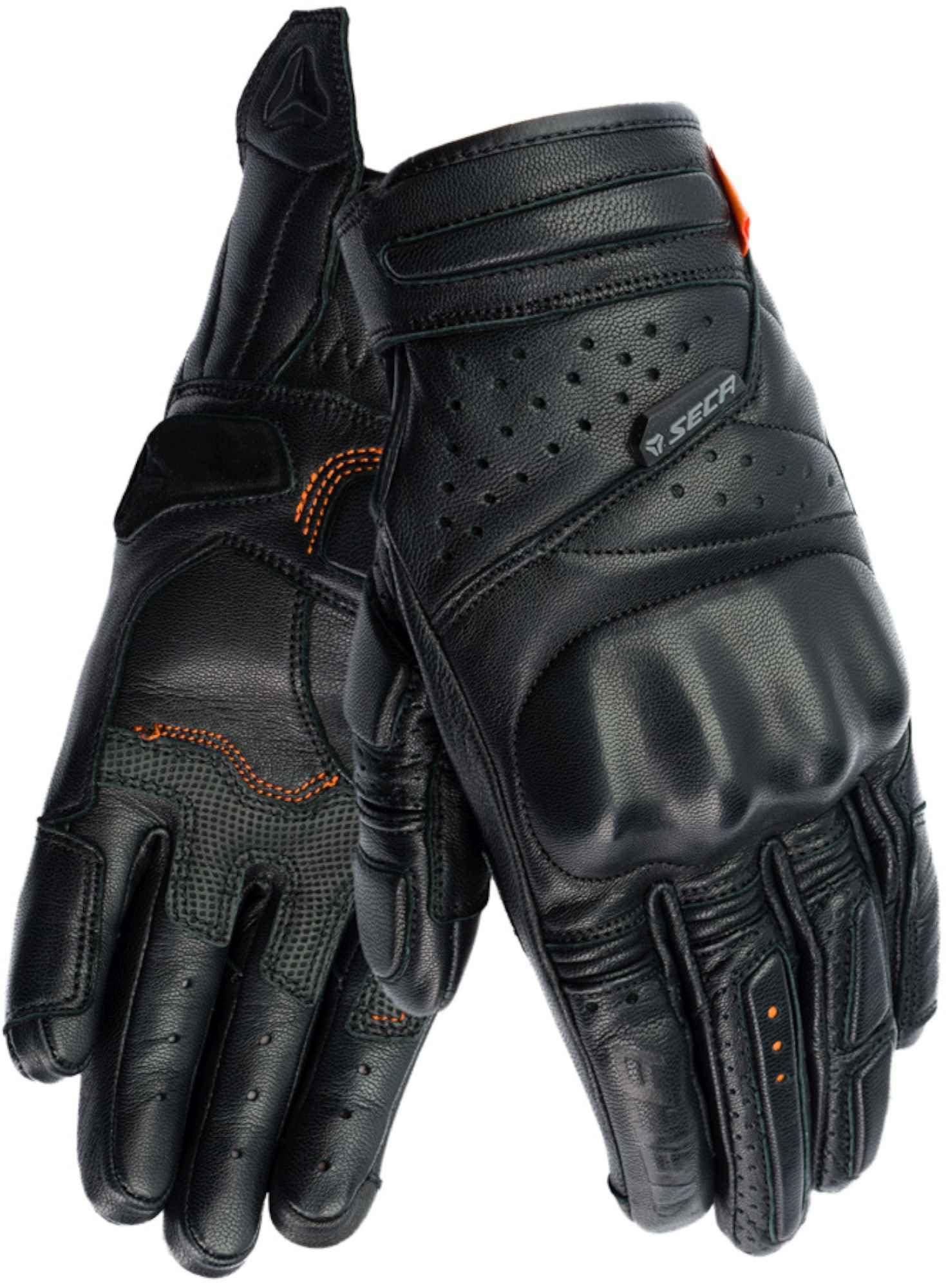 Seca Ghost perforowane rękawice motocyklowe, XL