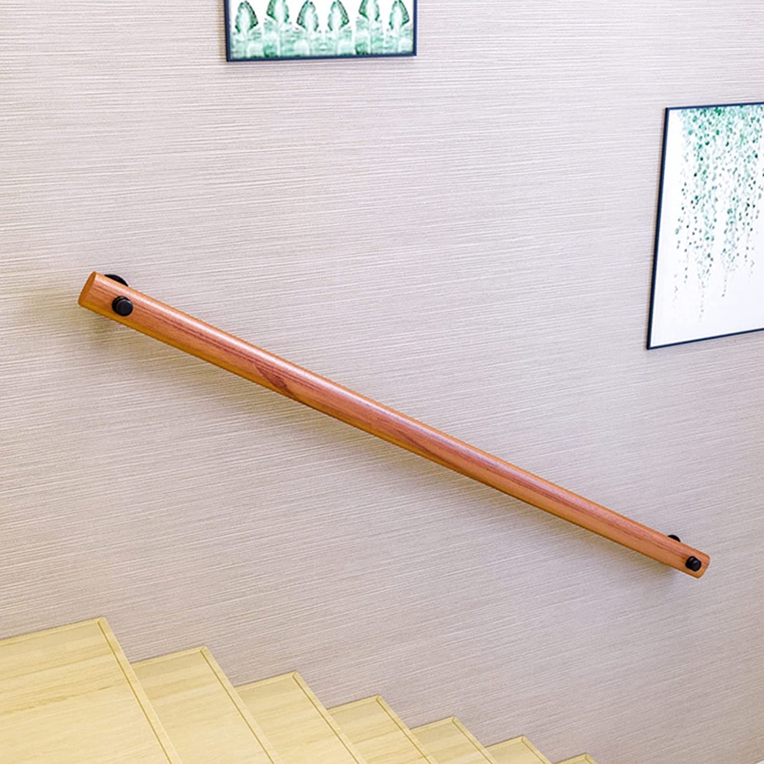Main courante en bois pour escalier intérieur et couloir de jardin d'enfants