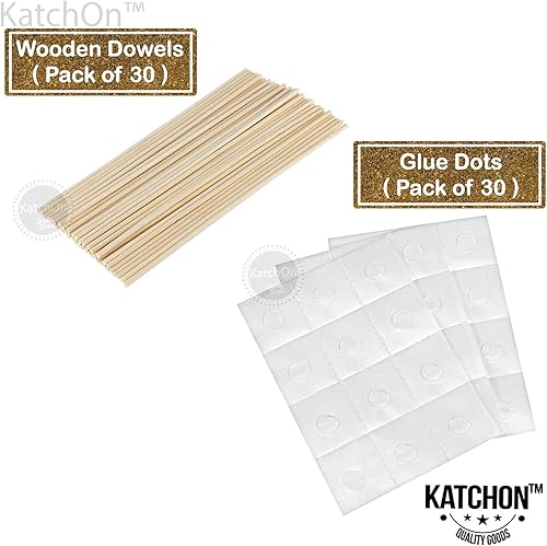 Miniatura 9 de KatchOn, Accesorios para cabina de fotos de Año Nuevo 2025, paquete de 30  Accesorios para cabina de fotos de Nochevieja con purpurina 2025