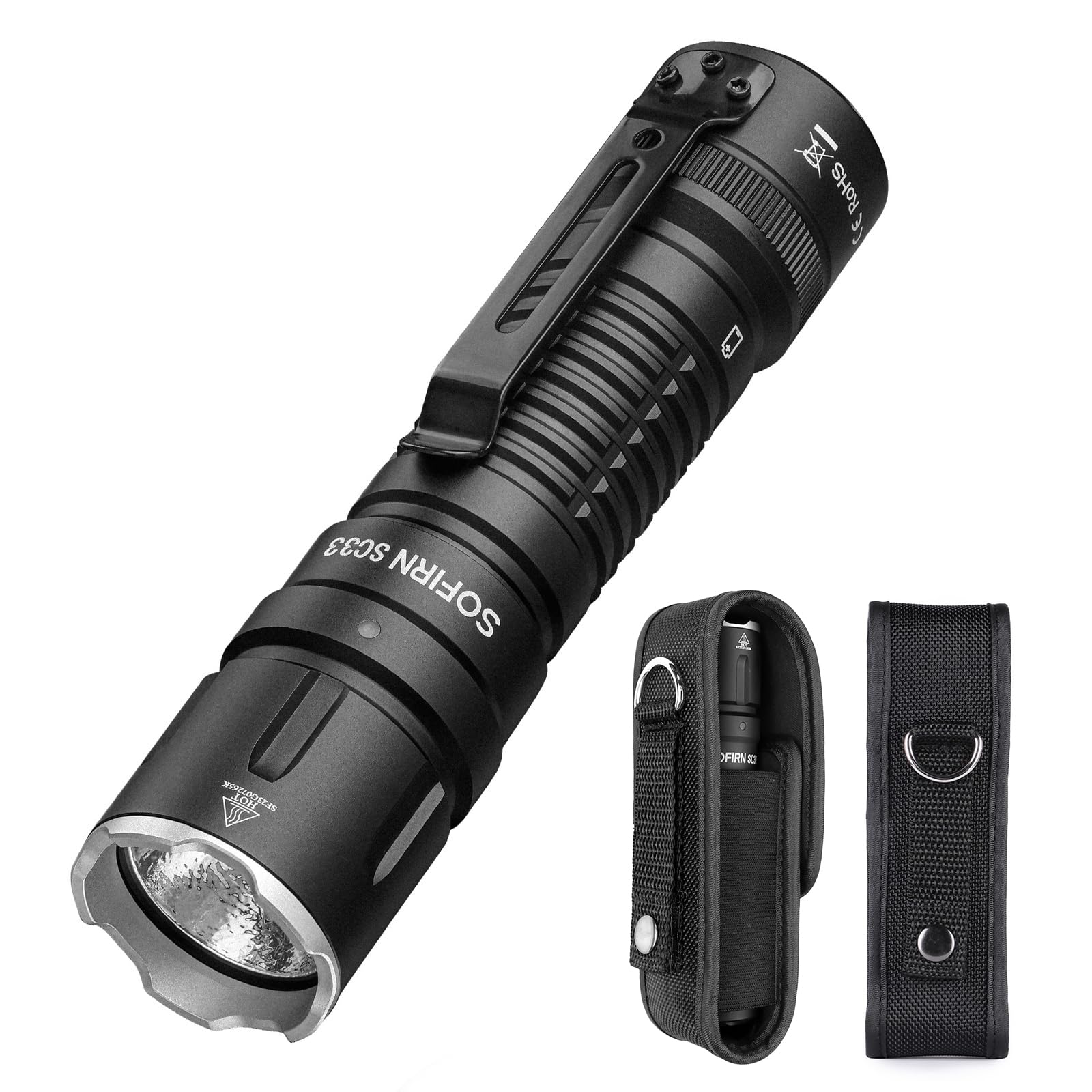 Sofirn SC33 avec étui de lampe de poche
