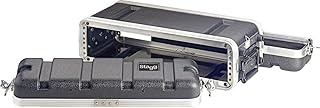 Stagg ABS-2US Shallow Case for 2-Unit Rack - Black