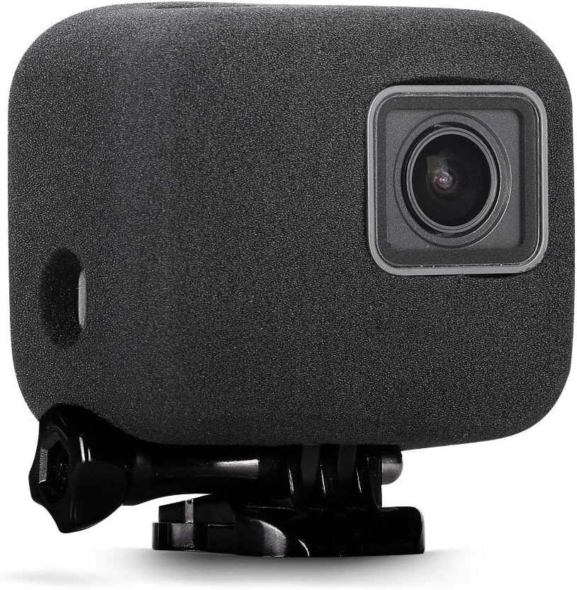 Windslayer Cover Housing Frame Case for GO Hero 5 Hero 6 Hero 7 Black Video Noise Reduction